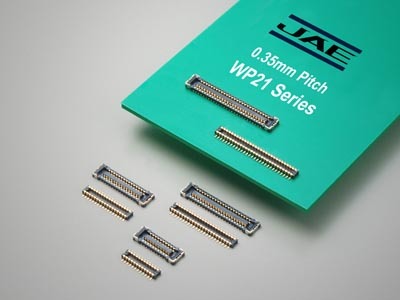 实现业界内最窄间距、最矮高度0.35mm间距板对板连接器「WP21系列」成功研发