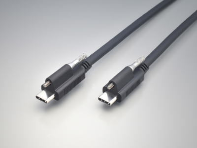 USB Type-C™「DX07系列」追加USB3.1规格的螺丝固定DX07系列线束