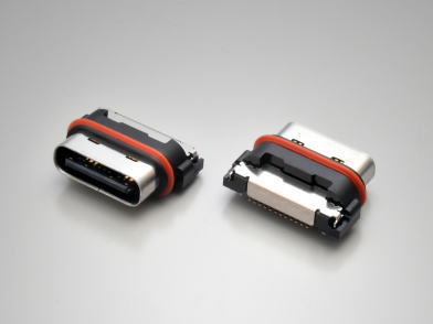 JAE追加了以USB Type-C™为基准的「DX07系列」防水型插座连接器