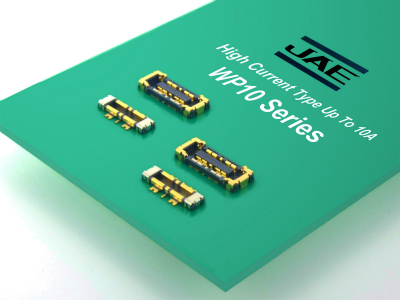 拥有可过10A的电源端子、业界最小级别板对板连接器「WP10系列」成功研发