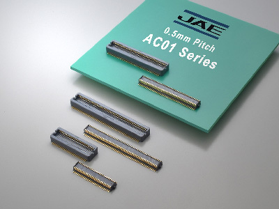 面向产业设备市场高度2.5mm、3.0mm　堆叠板对板「AC01系列」连接器开始正式销售
