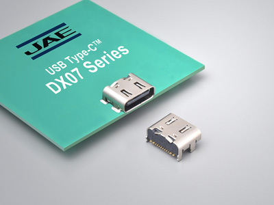以USB Type-C™规格为基准的「DX07系列」16针单排SMT插座连接器产品阵容扩充