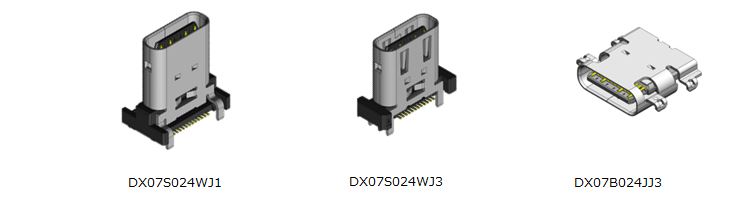 DX07 series connectors Mating image