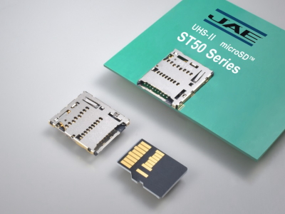 UHS-II compatible microSD card connector ST50 Series has Been Launched by JAE electronics